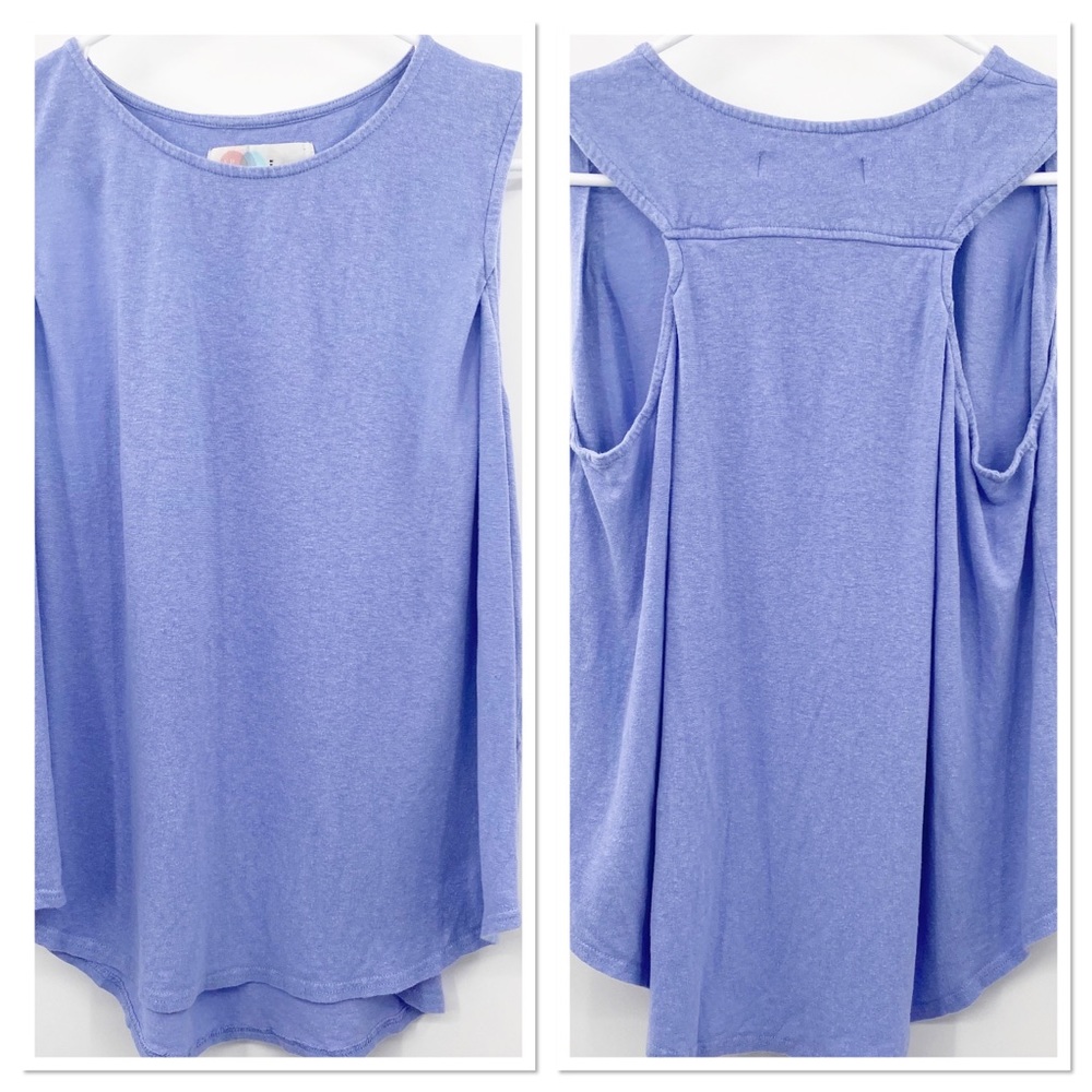 FREE PEOPLE BEACH I Tank Top Purple Lavendar Medium - Picture 10 of 10